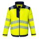 Portwest T500 PW3 Hi-Vis kabát sárga/navy színben