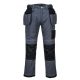 Portwest T602 PW3 Holster Work lengőzsebes nadrág zoom szürke/fekete színben