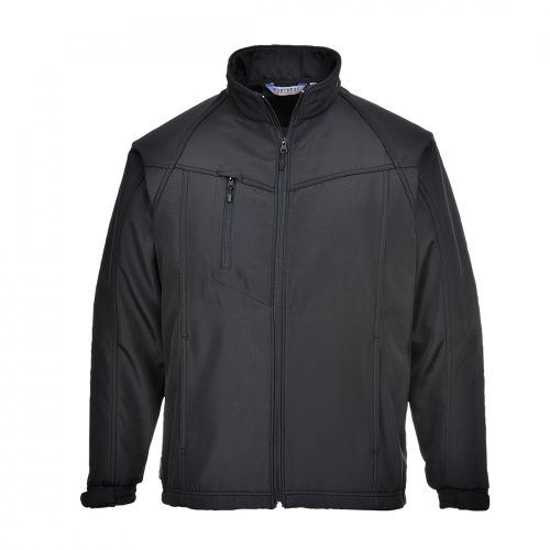 Portwest TK40 Oregon férfi softshell dzseki fekete színben