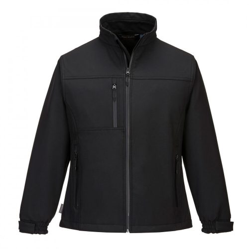 Portwest TK41 Charlotte női softshell felső fekete színben