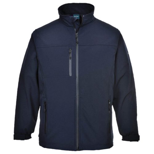 Portwest TK50 softshell kabát sötét navy színben