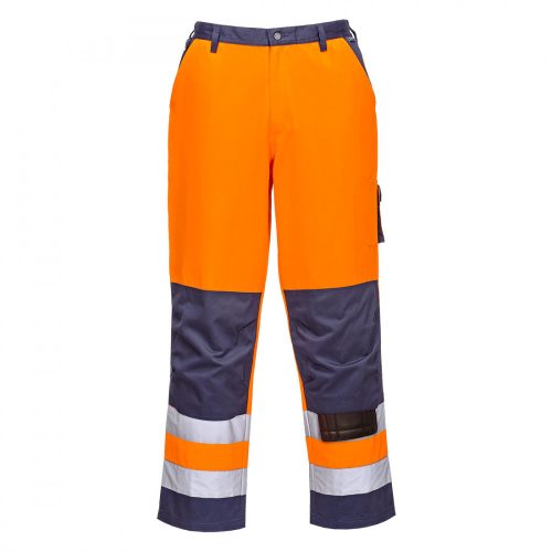 Portwest TX51 Lyon Hi-Vis nadrág narancs/navy színben