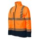 Rimeck 5V3 HV Drop unisex softshell kabát fluoreszkáló narancssárga színben