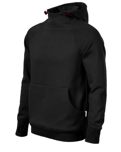 Rimeck W43 Vertex Hoodie férfi felső fekete színben