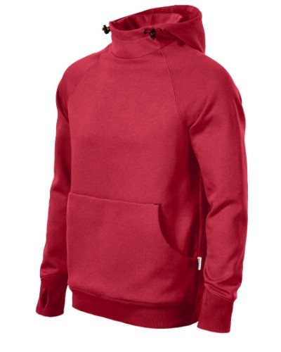 Rimeck W43 Vertex Hoodie férfi felső marlboro piros színben