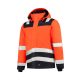 Tricorp T51 Midi Parka High Vis Bicolor unisex munkakabát fluoreszkáló narancssárga színben