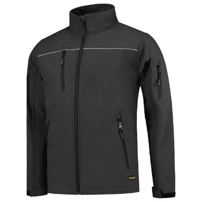 Tricorp T53 Luxury Softshell unisex softshell kabát sötétszürke színben