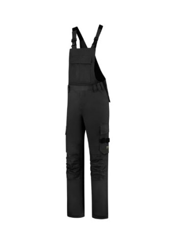 Tricorp T67 Twill Cordura unisex kantáros munkanadrág fekete színben