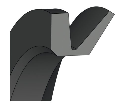 V-350 VL profilú NBR V-gyűrű