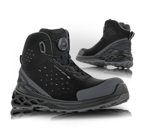 VM Footwear Berlin ESD-s munkavédelmi bakancs BOA fűzővel S1PS