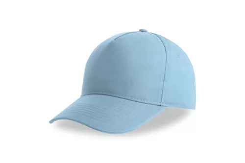 Atlantis ASKRFS 5 paneles gyerek baseball sapka light blue színben
