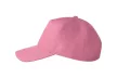 Atlantis ASKRFS 5 paneles gyerek baseball sapka pink színben