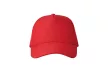 Atlantis ASKRFS 5 paneles gyerek baseball sapka red színben
