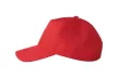 Atlantis ASKRFS 5 paneles gyerek baseball sapka red színben
