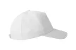 Atlantis ASKRFS 5 paneles gyerek baseball sapka white színben