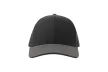 Atlantis ASLISS Liberty Sandwich-S 6 paneles baseball sapka black/grey színben
