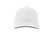 Atlantis ASLISS Liberty Sandwich-S 6 paneles baseball sapka white/navy színben