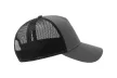 Atlantis ASRPCT Rapper Cotton-S 5 paneles baseball sapka grey/black színben