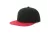 Atlantis ASSNAS Snap Back-S 6 paneles baseball sapka black/red színben