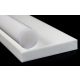 PVC rúd, erősítetlen, égésgátolt, fehér, 20 mm átmérő