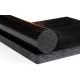 PVC rúd, erősítetlen, égésgátolt, fekete, 50 mm átmérő