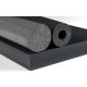 PVC rúd, erősítetlen, égésgátolt, szürke, 85 mm átmérő
