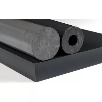 PVC rúd, erősítetlen, égésgátolt