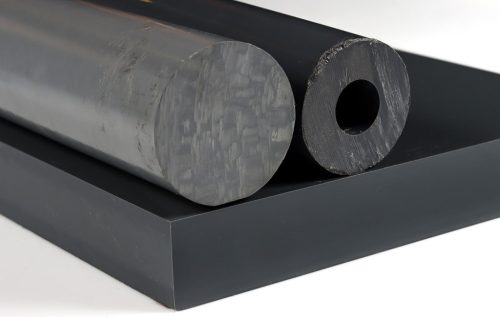 PVC rúd, erősítetlen, égésgátolt