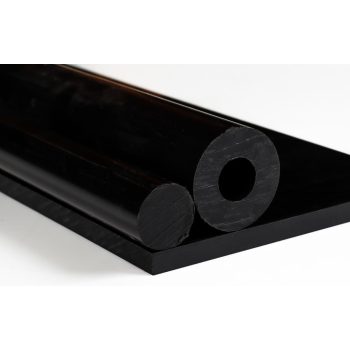 Teflon CG25 rúd grafittal, fekete színben