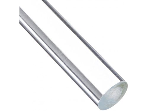 Plexi (PMMA) rúd, extrudált, átlátszó