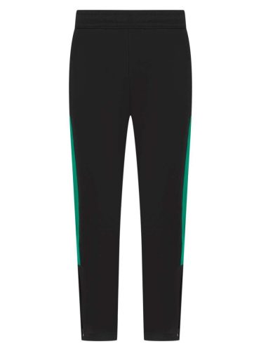 Finden + Hales FHLV883 gyerek kötött melegítő nadrág - black/emerald színben