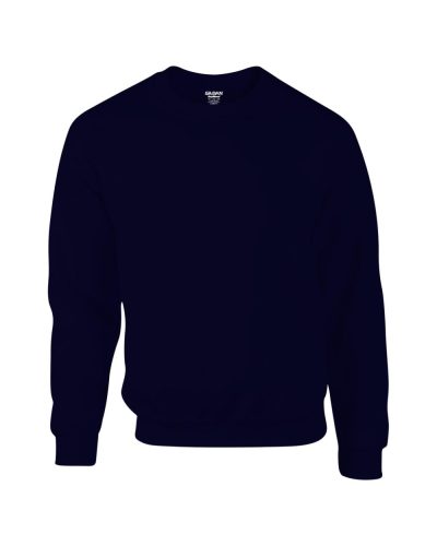 Gildan GI12000 unisex környakú pulóver - navy szín