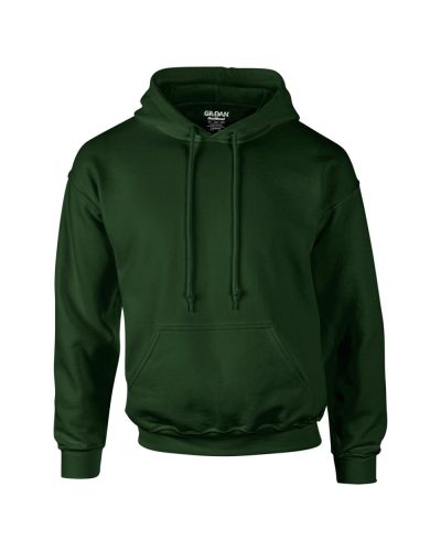 Gildan GI12500 kapucnis unisex pulóver - forest green szín