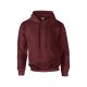 Gildan GI12500 kapucnis unisex pulóver - maroon szín