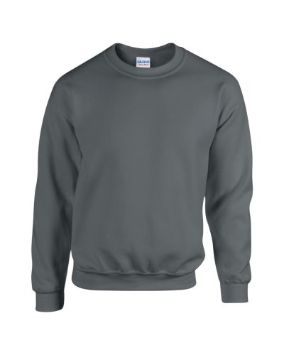 Gildan GI18000 kereknyakú unisex pulóver - charcoal szín