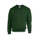 Gildan GI18000 kereknyakú unisex pulóver - forest green szín