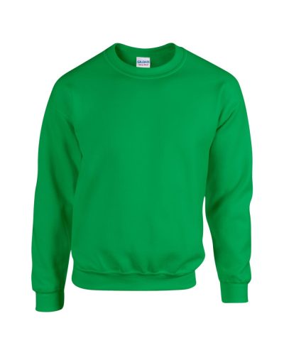 Gildan GI18000 kereknyakú unisex pulóver - irish green szín