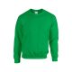 Gildan GI18000 kereknyakú unisex pulóver - irish green szín