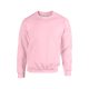 Gildan GI18000 kereknyakú unisex pulóver - light pink szín