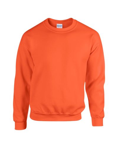 Gildan GI18000 kereknyakú unisex pulóver - orange szín