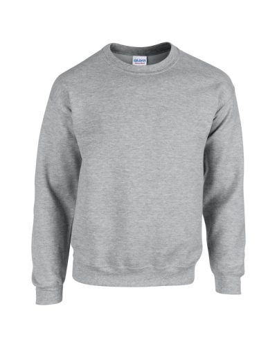 Gildan GI18000 kereknyakú unisex pulóver - sport grey szín