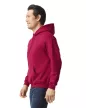 Gildan GI18500 unisex kapucnis pulóver - antique cherry red szín