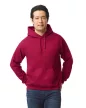 Gildan GI18500 unisex kapucnis pulóver - antique cherry red szín