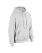 Gildan GI18500 unisex kapucnis pulóver - ash szín
