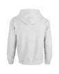 Gildan GI18500 unisex kapucnis pulóver - ash szín
