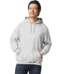 Gildan GI18500 unisex kapucnis pulóver - ash szín