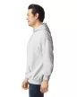Gildan GI18500 unisex kapucnis pulóver - ash szín
