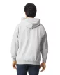 Gildan GI18500 unisex kapucnis pulóver - ash szín