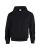 Gildan GI18500 unisex kapucnis pulóver - black szín