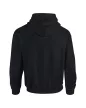 Gildan GI18500 unisex kapucnis pulóver - black szín